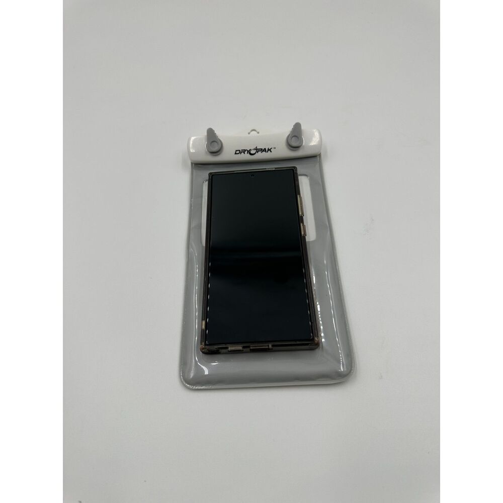 Dry Pak Waterproof Phone Pouch w/ Clear Window 8 x 5 Keep Phone Dry NWT